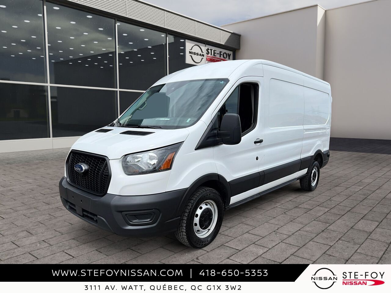 Ford Transit T-250 Toit Moyen 2024 Blanc Ste-Foy - photo #0