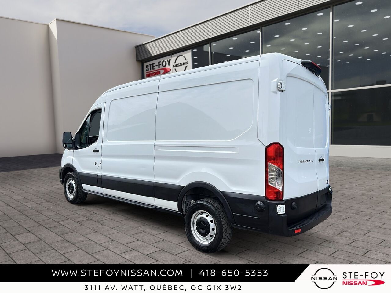 Ford Transit T-250 Toit Moyen 2024 Blanc Ste-Foy - photo #3