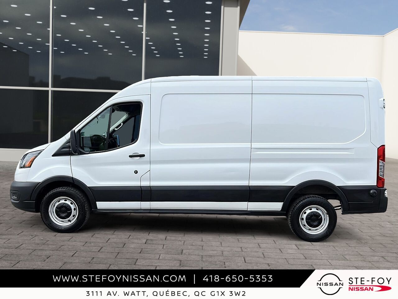 Ford Transit T-250 Toit Moyen 2024 Blanc Ste-Foy - photo #4