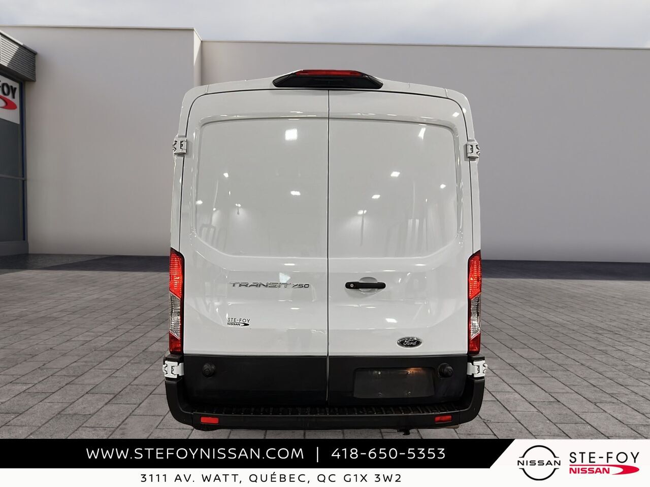2024 Ford Transit T-250 PA Toit Moyen White Ste-Foy - photo #2