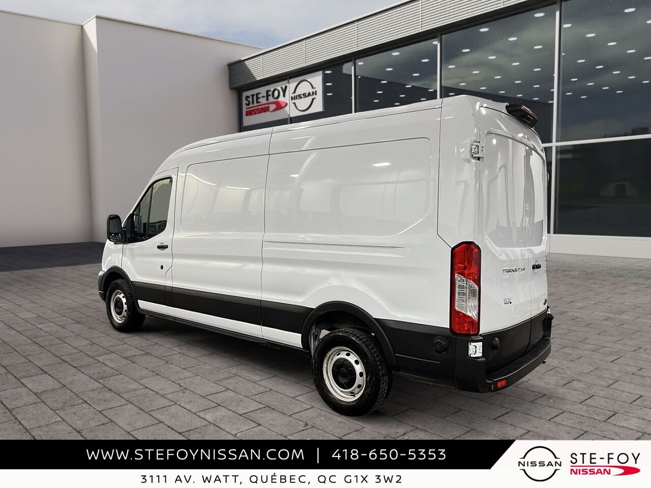 2024 Ford Transit T-250 PA Toit Moyen White Ste-Foy - photo #3