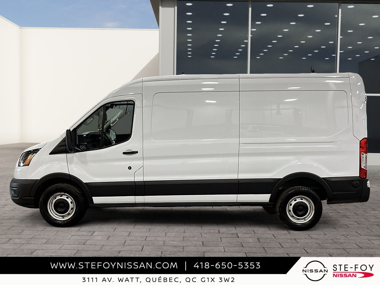 2024 Ford Transit T-250 PA Toit Moyen White Ste-Foy - photo #4