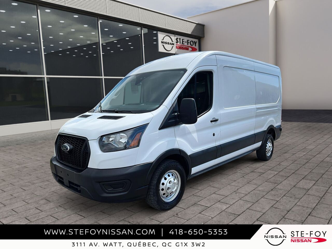 2024 Ford Transit T-250 TI toit moyen White Ste-Foy - photo #0