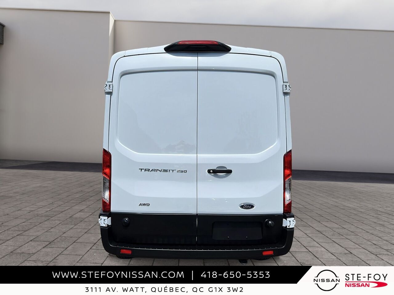 2024 Ford Transit T-250 TI toit moyen White Ste-Foy - photo #2