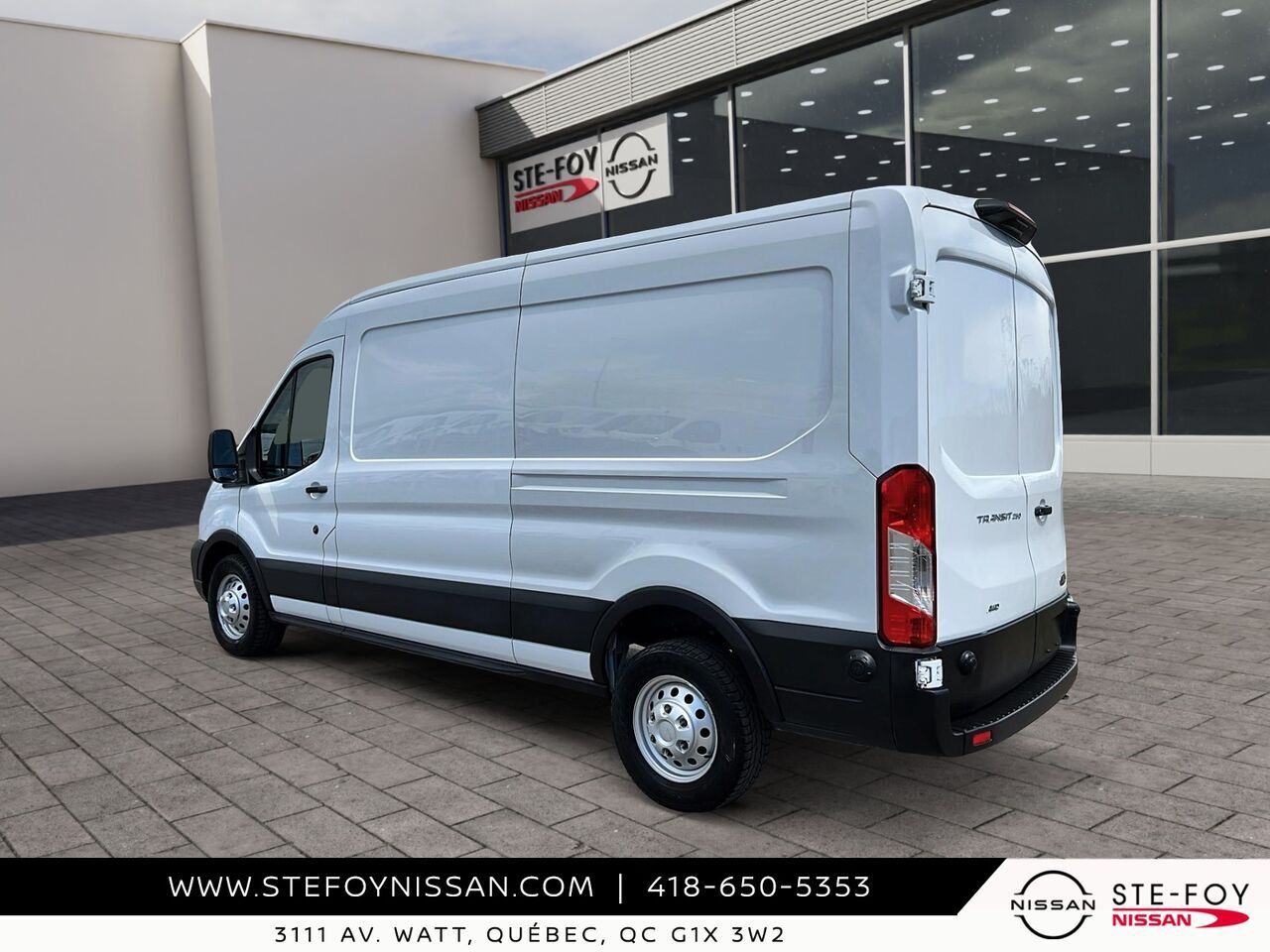 2024 Ford Transit T-250 TI toit moyen White Ste-Foy - photo #3
