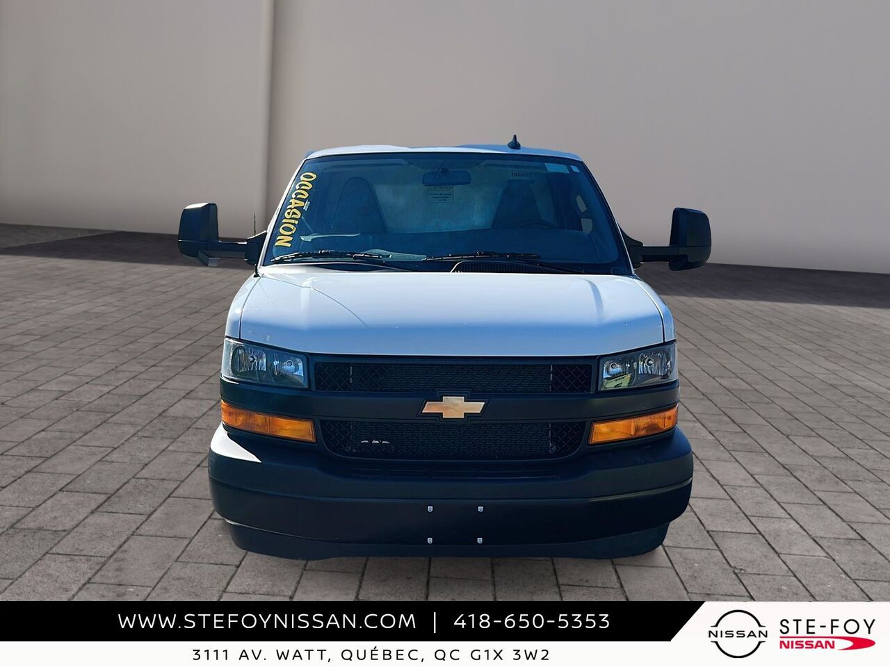 2025 Chevrolet Fourgonnette commerciale tronqu&eacute;e Express White Ste-Foy - photo #1