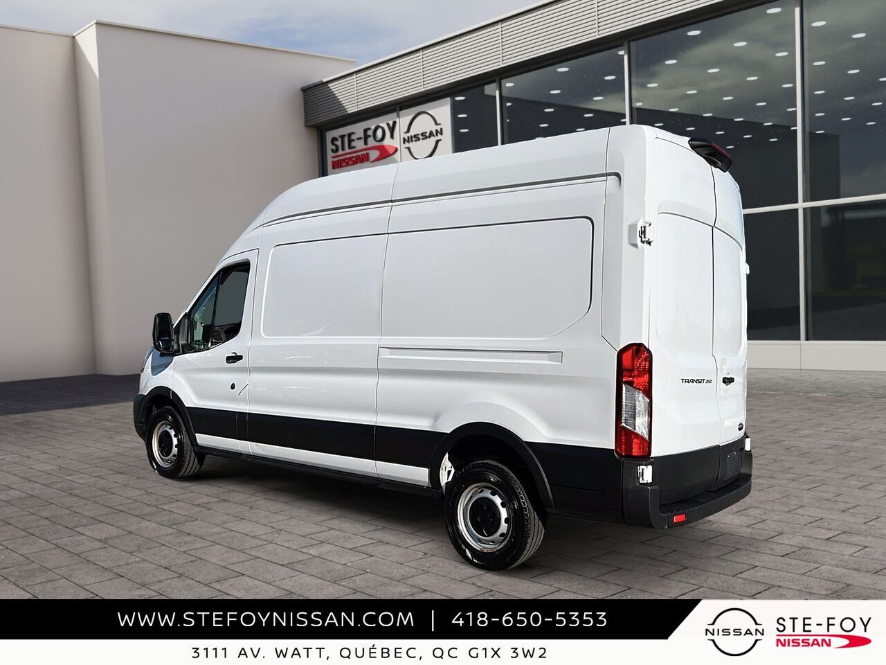 2023 Ford Transit fourgon utilitaire White Ste-Foy - photo #3