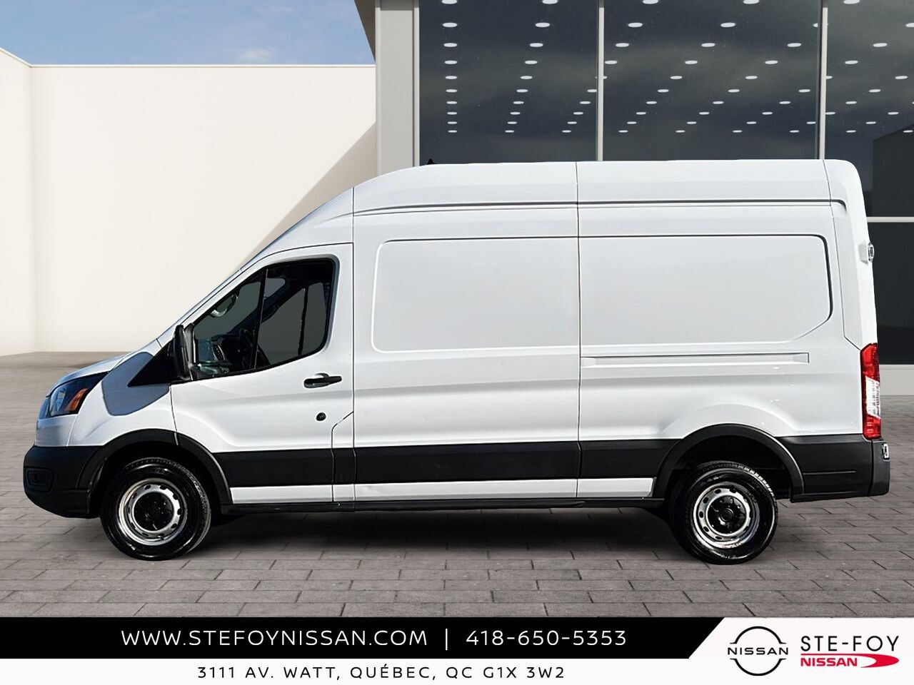 2023 Ford Transit fourgon utilitaire White Ste-Foy - photo #4