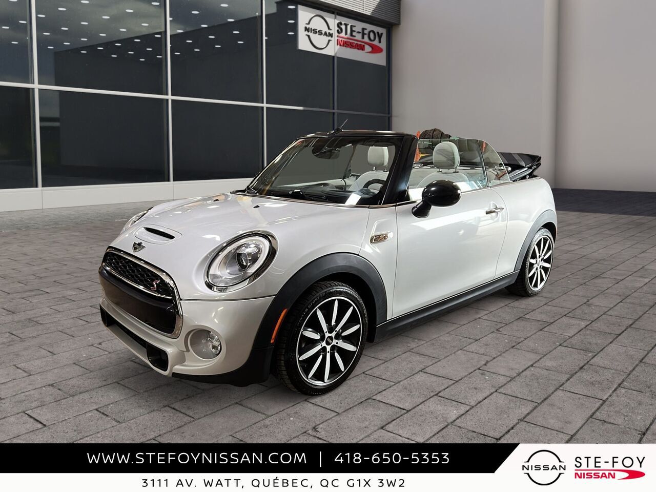 MINI cabriolet 2018 Gris Ste-Foy - photo #0