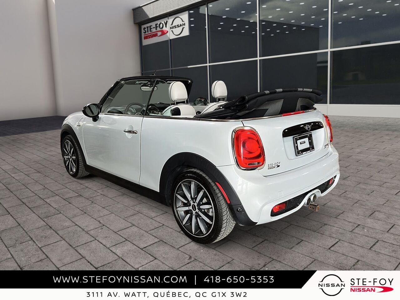 MINI cabriolet 2018 Gris Ste-Foy - photo #2