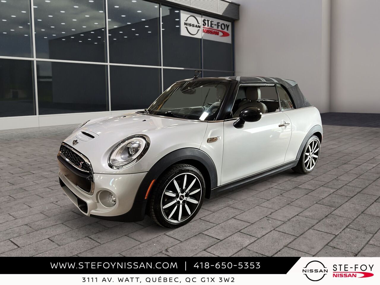 MINI cabriolet 2018 Gris Ste-Foy - photo #3