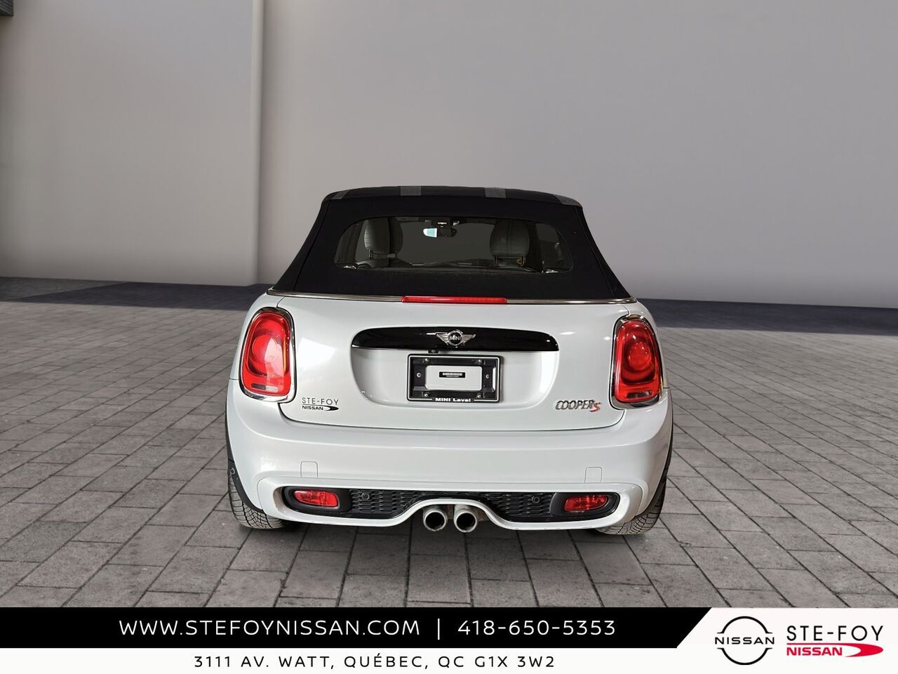 MINI cabriolet 2018 Gris Ste-Foy - photo #5