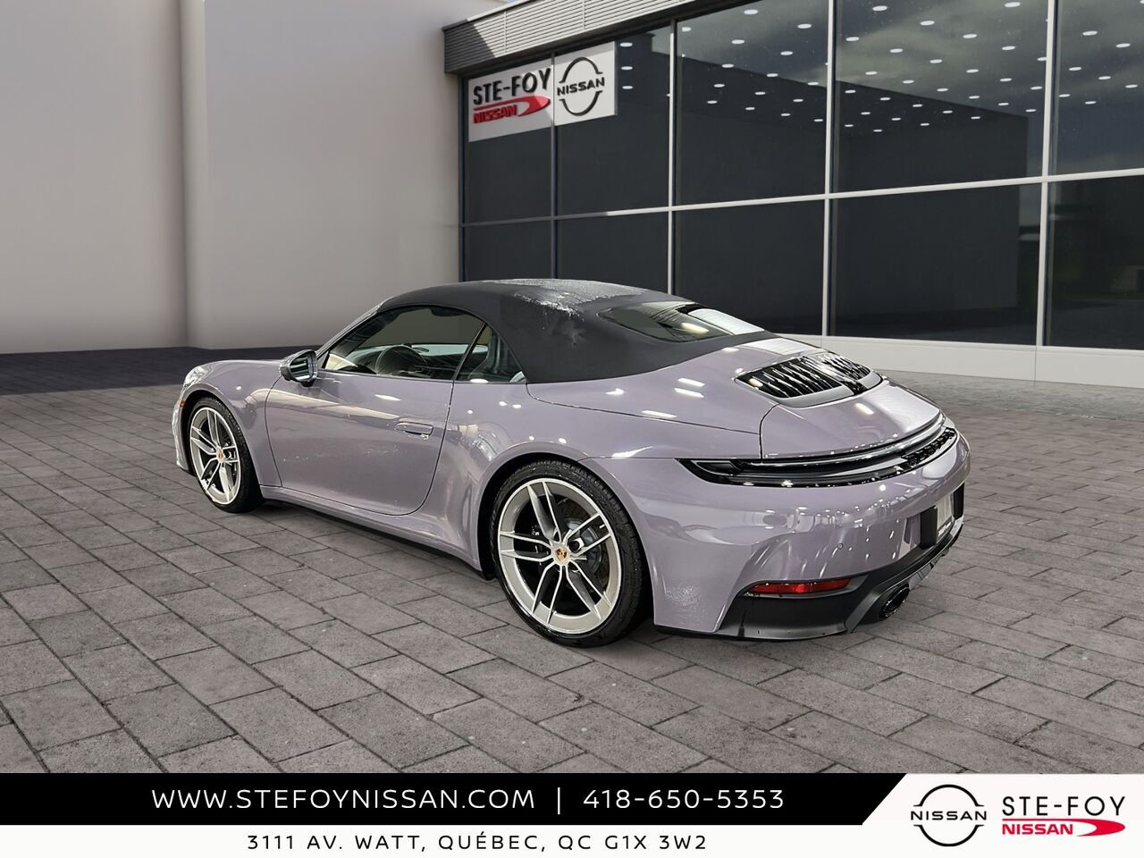 2026 Porsche 911 CARRERA T CONVERTIBLE Purple Ste-Foy - photo #6