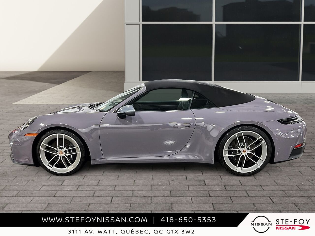 2026 Porsche 911 CARRERA T CONVERTIBLE Purple Ste-Foy - photo #7