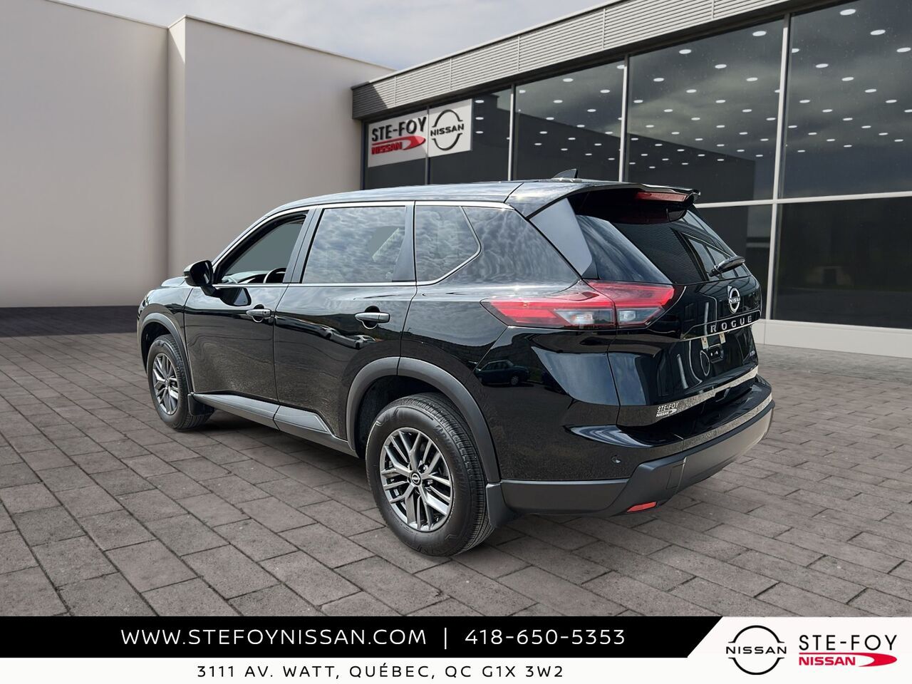 Nissan Rogue 2024 Noir Ste-Foy - photo #3