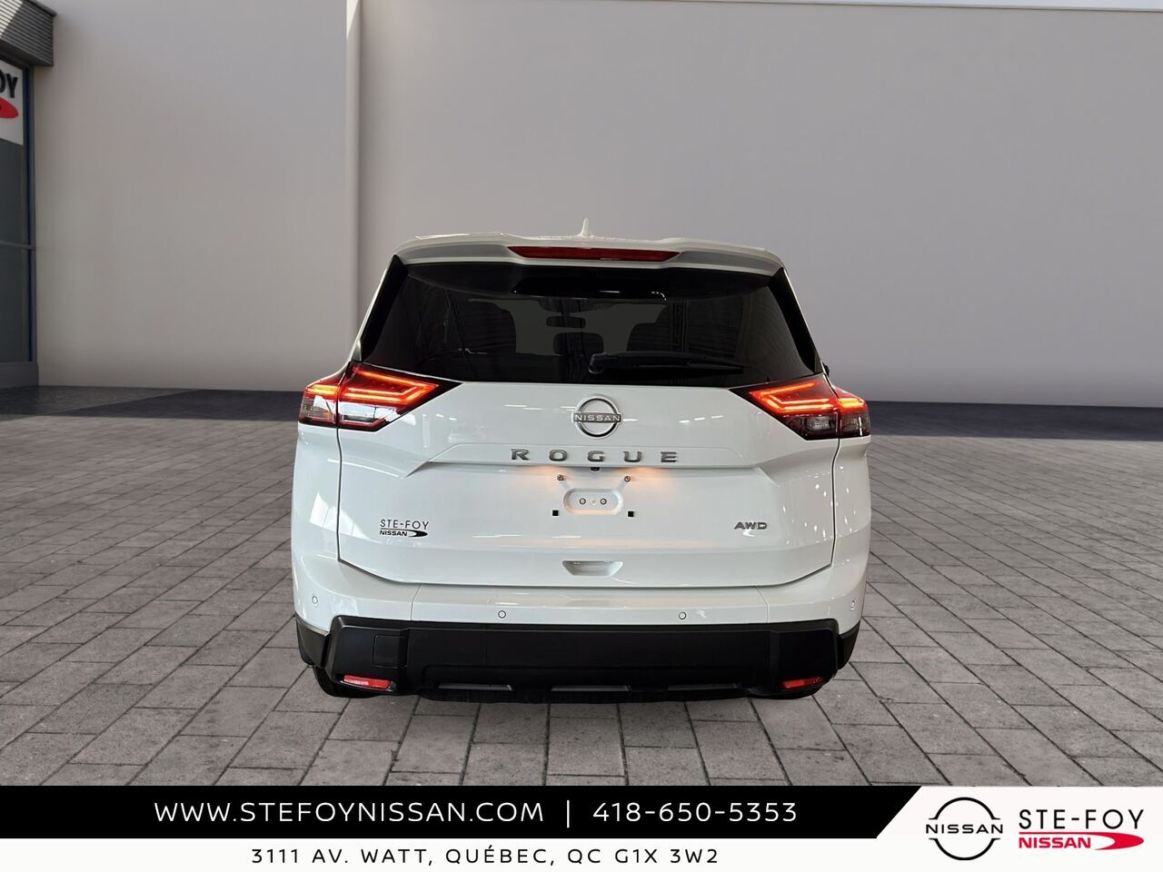 2024 Nissan Rogue White Ste-Foy - photo #2