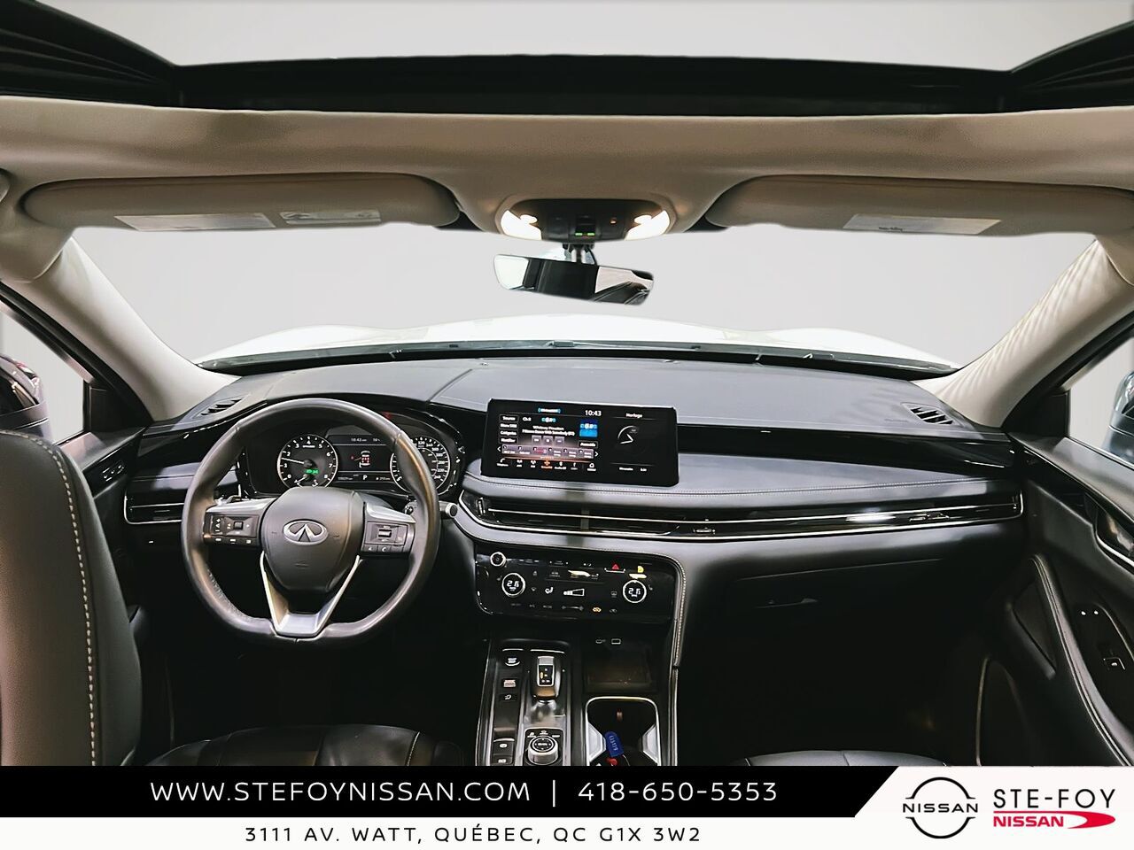 INFINITI QX60 PURE 2024 Blanc Ste-Foy - photo #8