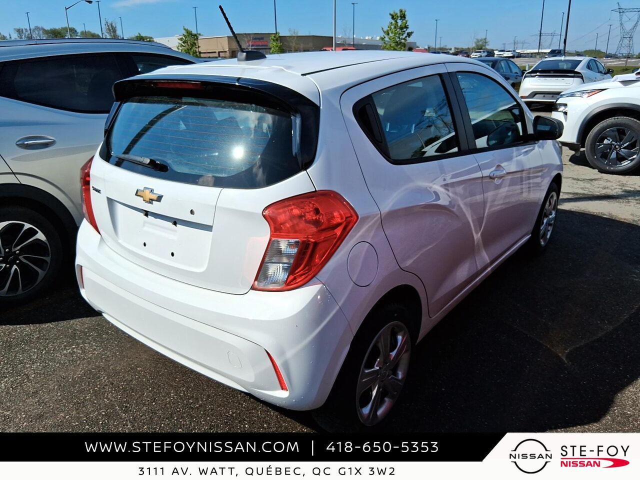 Chevrolet Spark 2021 Blanc Ste-Foy - photo #1