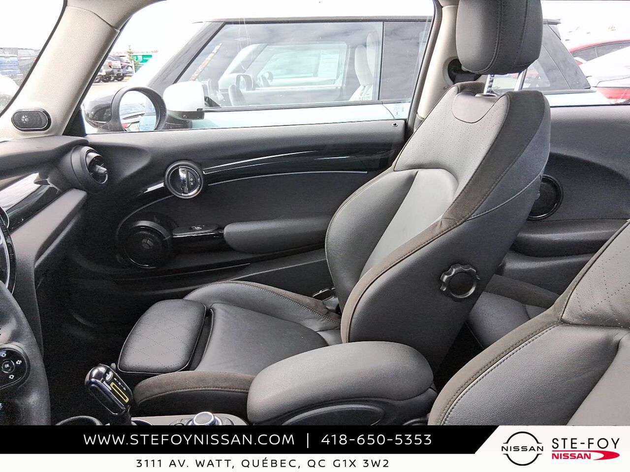 MINI 3 portes COOPER SE ELECTRIQUE DUAL MOONROOF 2023 Noir Ste-Foy - photo #1