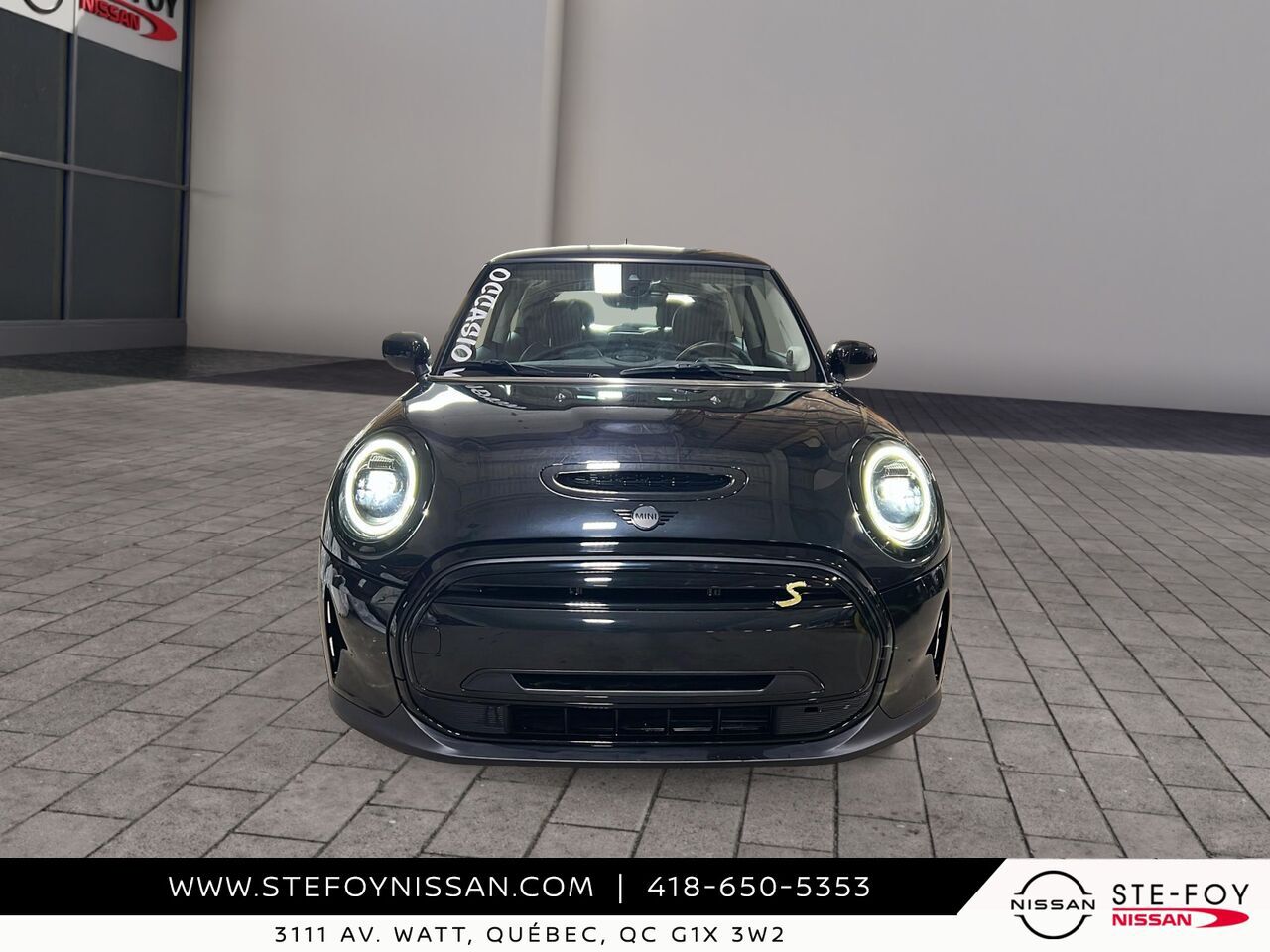 2023 MINI 3 portes COOPER SE ELECTRIQUE DUAL MOONROOF Black Ste-Foy - photo #1