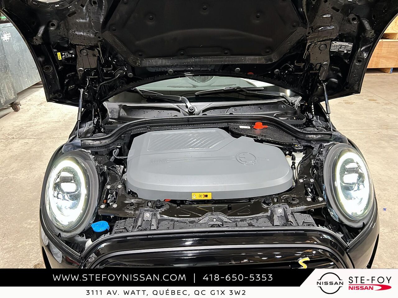 2023 MINI 3 portes COOPER SE ELECTRIQUE DUAL MOONROOF Black Ste-Foy - photo #7