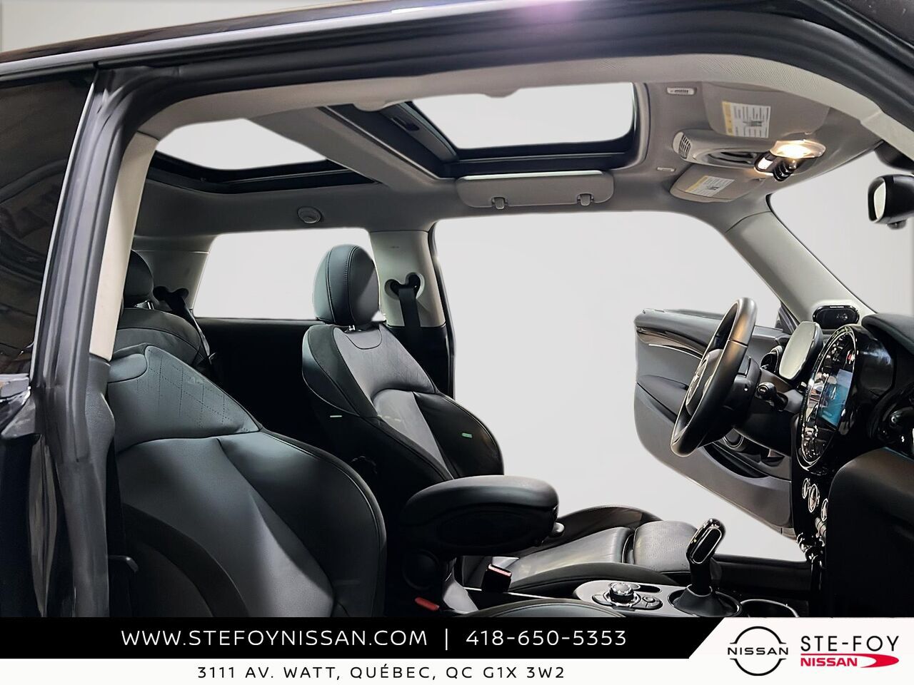 2023 MINI 3 portes COOPER SE ELECTRIQUE DUAL MOONROOF Black Ste-Foy - photo #16