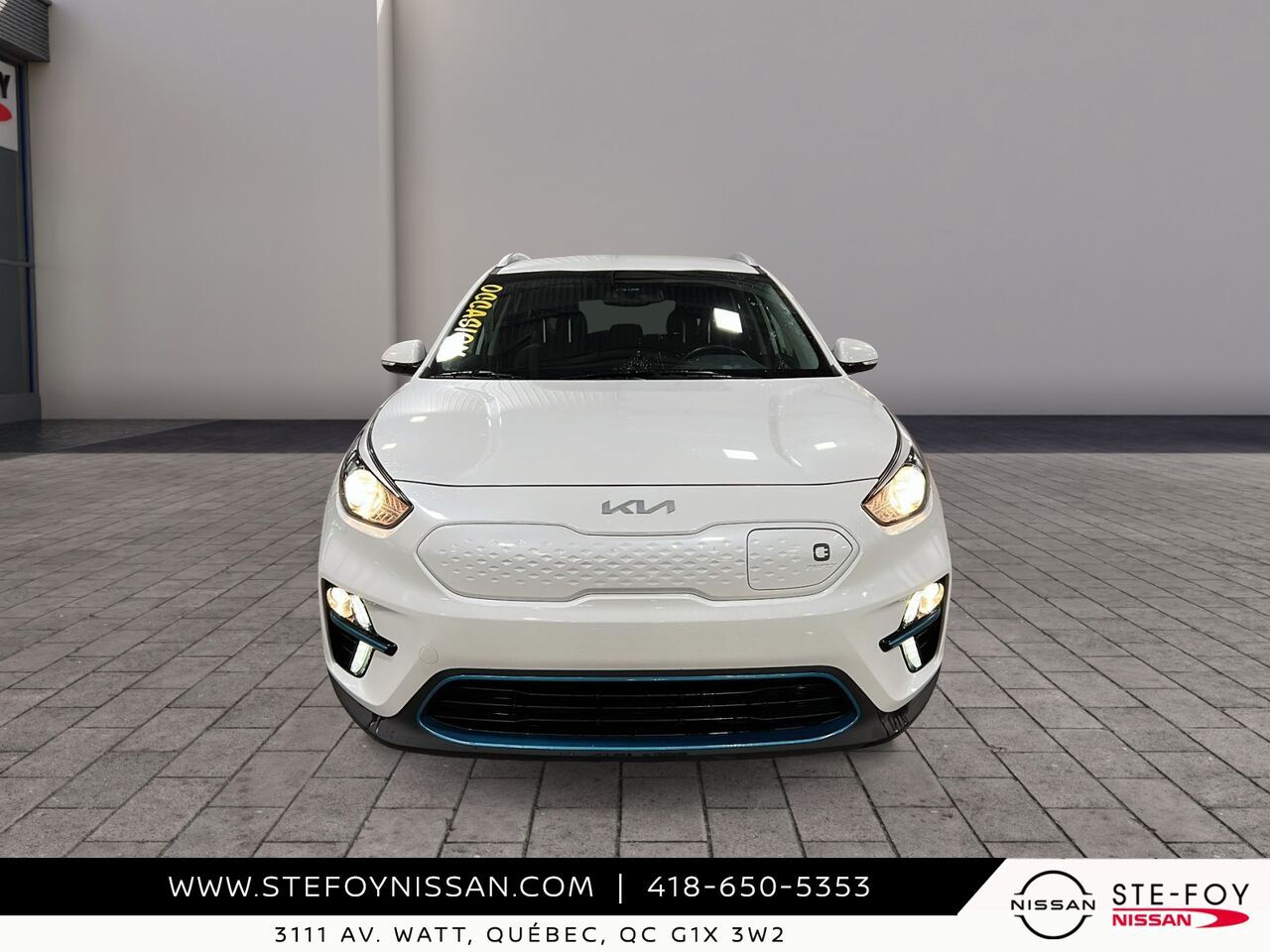 2022 Kia Niro EX+ &eacute;lectrique White Ste-Foy - photo #1