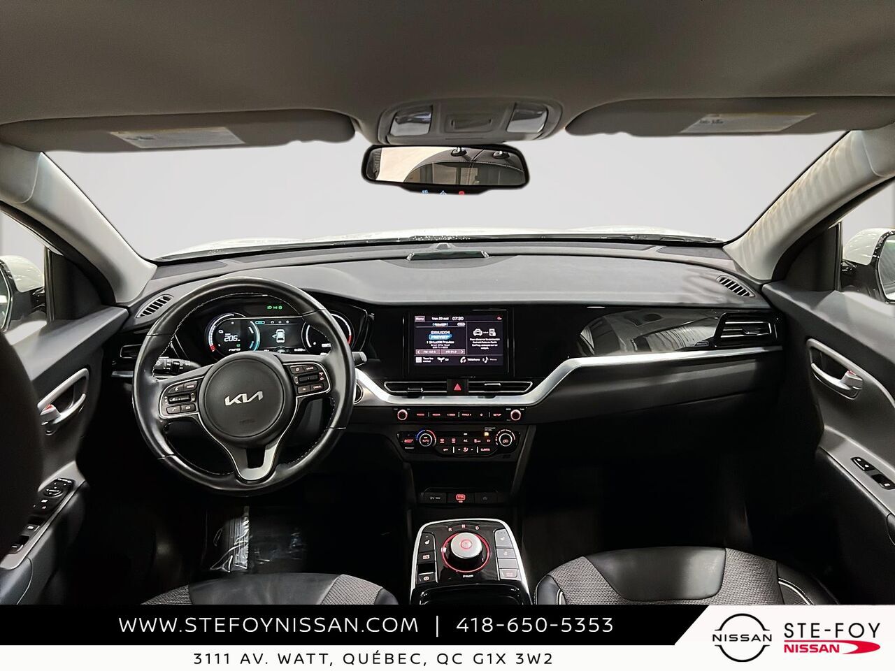 2022 Kia Niro EX+ &eacute;lectrique White Ste-Foy - photo #9
