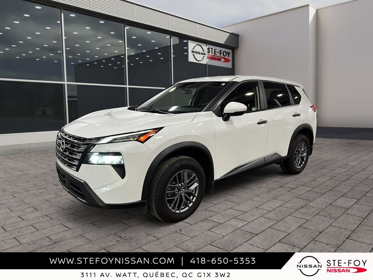 2024 Nissan Rogue S White Ste-Foy - photo #0