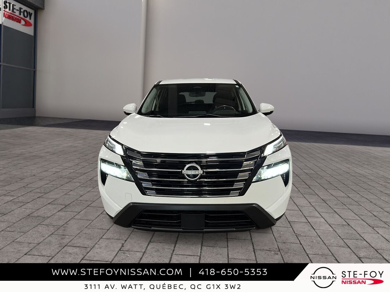 2024 Nissan Rogue S White Ste-Foy - photo #1
