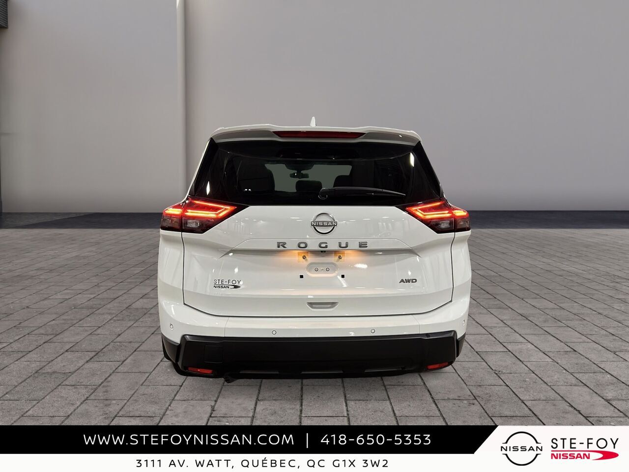 2024 Nissan Rogue S White Ste-Foy - photo #2