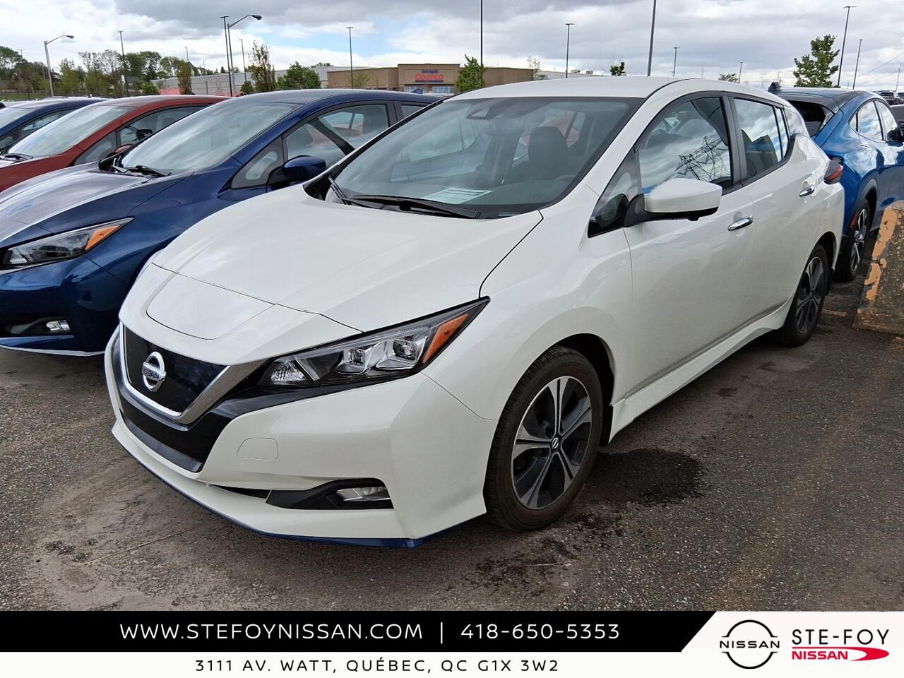 Nissan LEAF SV PLUS 2020 Blanc Ste-Foy - photo #0