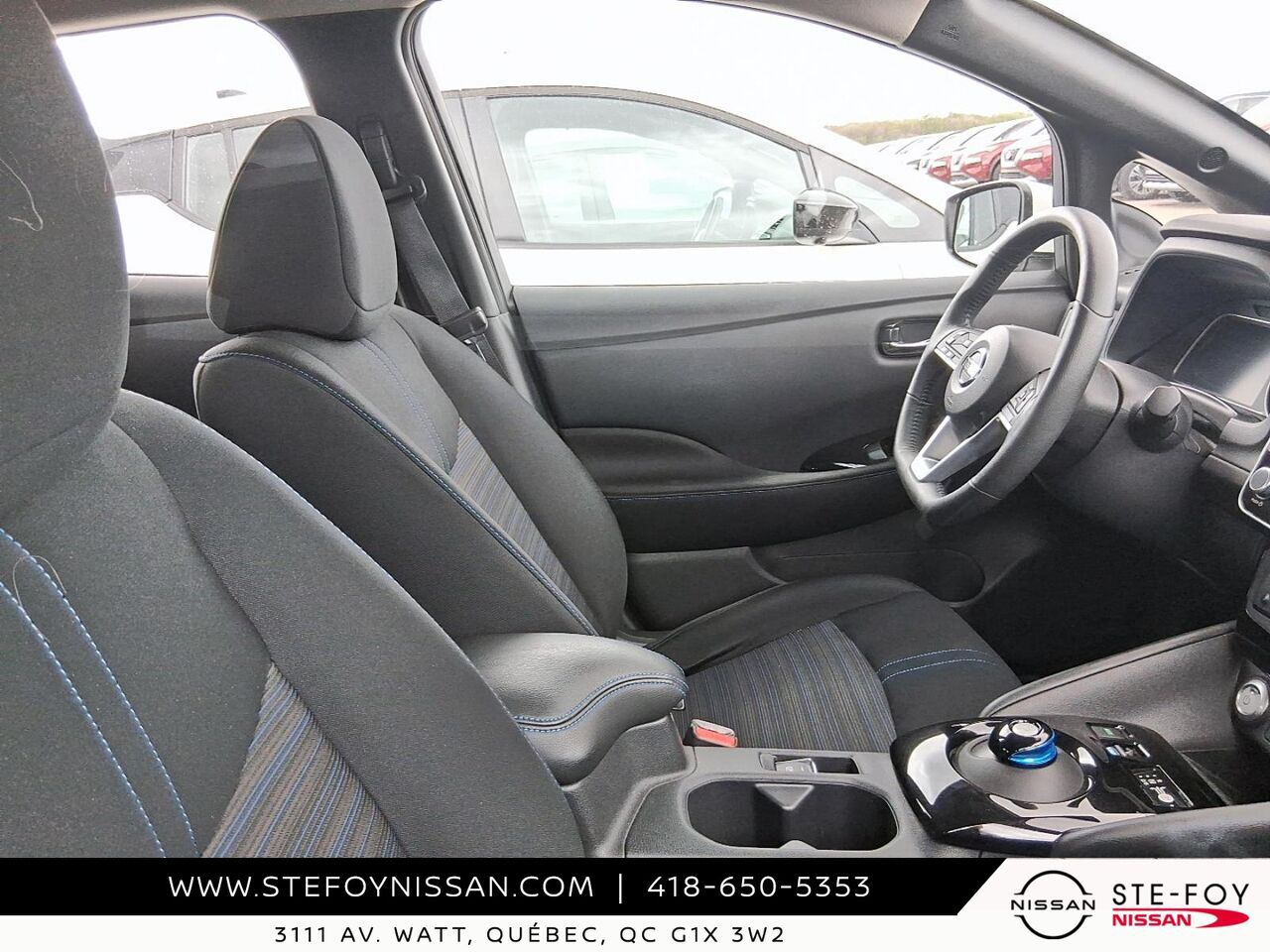 Nissan LEAF SV PLUS 2020 Blanc Ste-Foy - photo #2