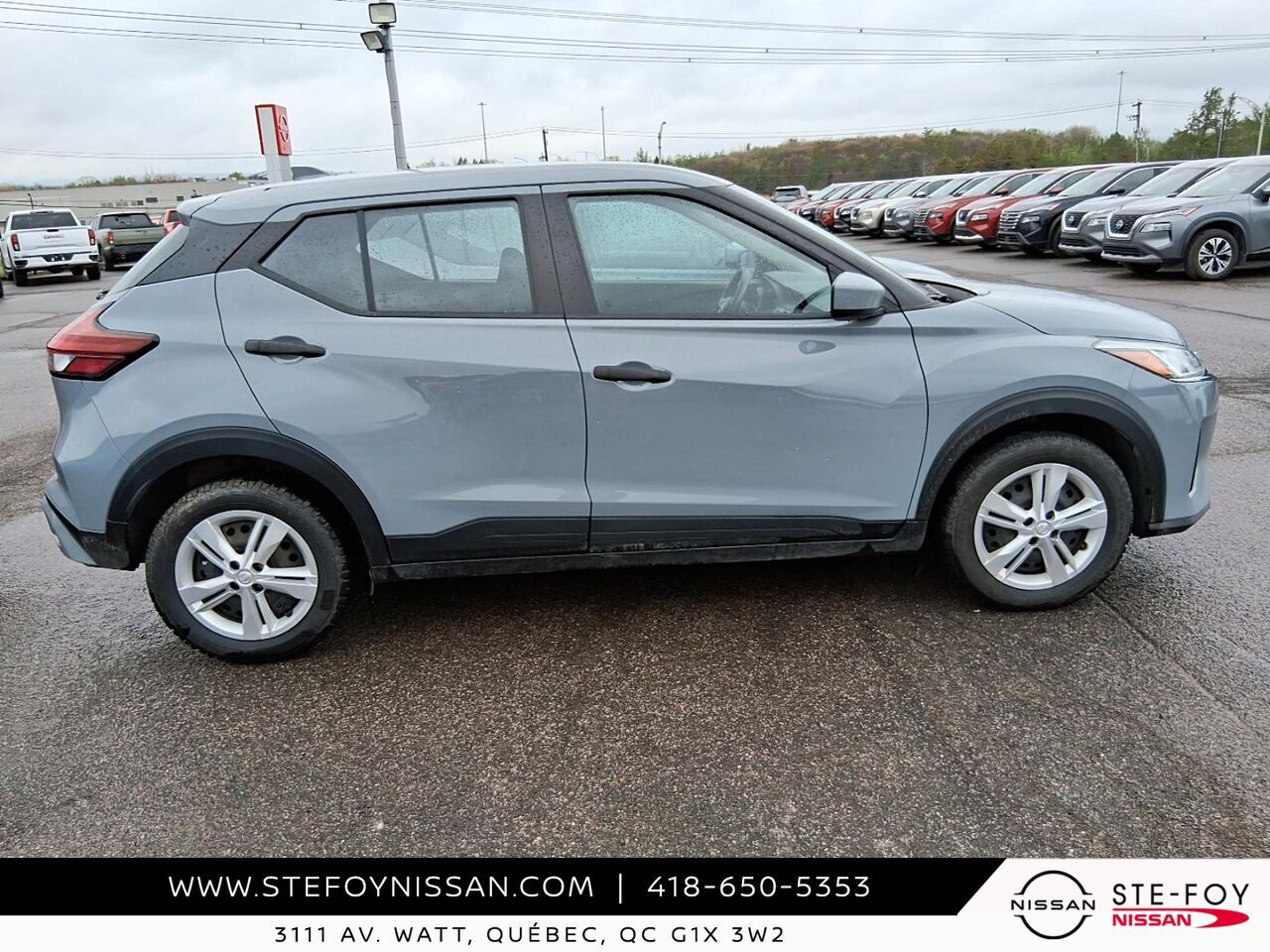 Nissan Kicks 2024 Gris Ste-Foy - photo #1