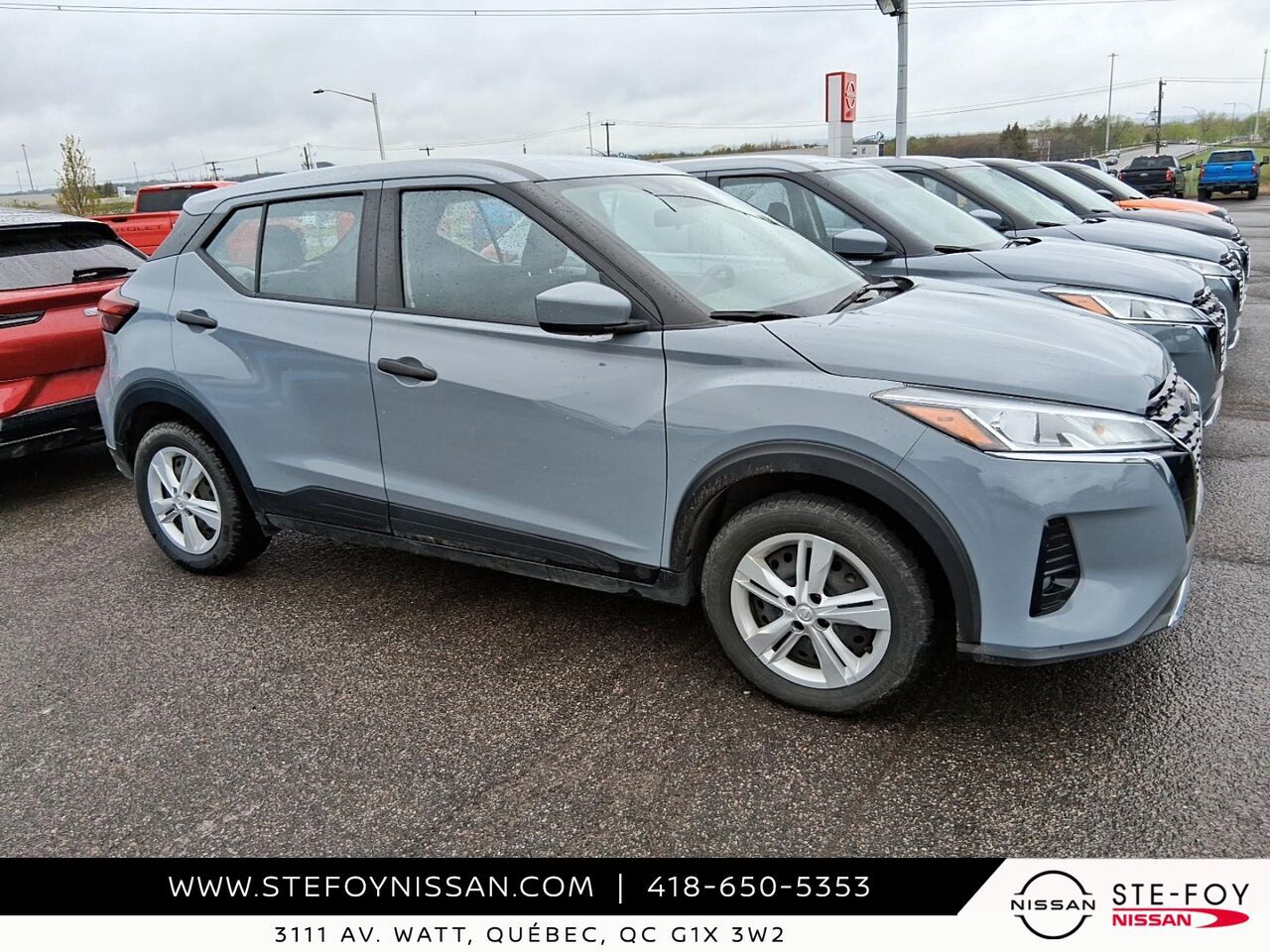 Nissan Kicks S 2024 Gris Ste-Foy - photo #1