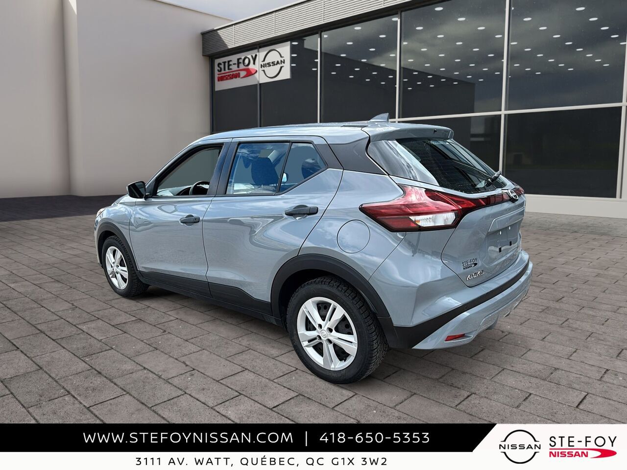 Nissan Kicks 2023 Gris Ste-Foy - photo #3