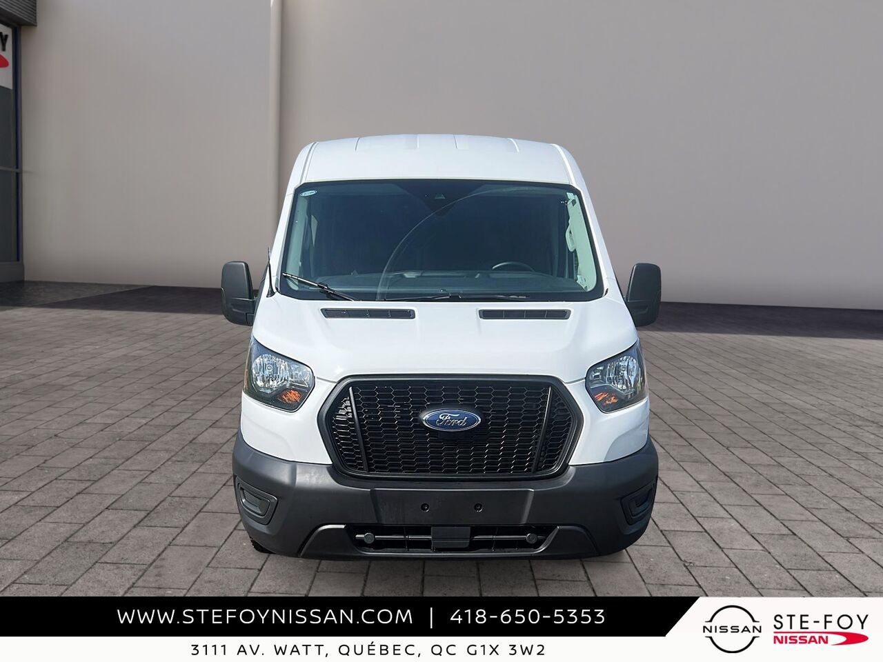 2024 Ford Transit 250 TOIT MOYEN White Ste-Foy - photo #1