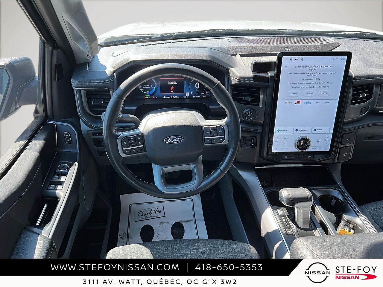 Ford F-150 Lightning FLASH LONG RANGE 2024 Gris Ste-Foy - photo #13