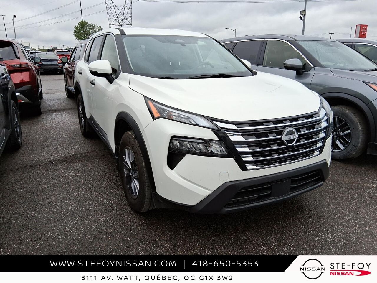 2024 Nissan ROGUE S TRACTION INTEGRALE White Ste-Foy - photo #0