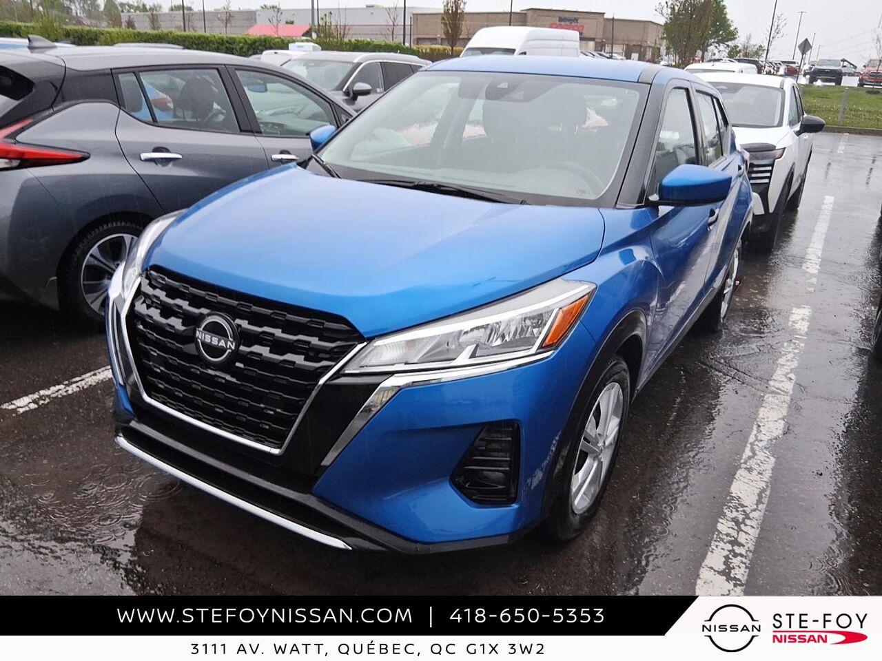Nissan Kicks S 2024 Bleu Ste-Foy - photo #0