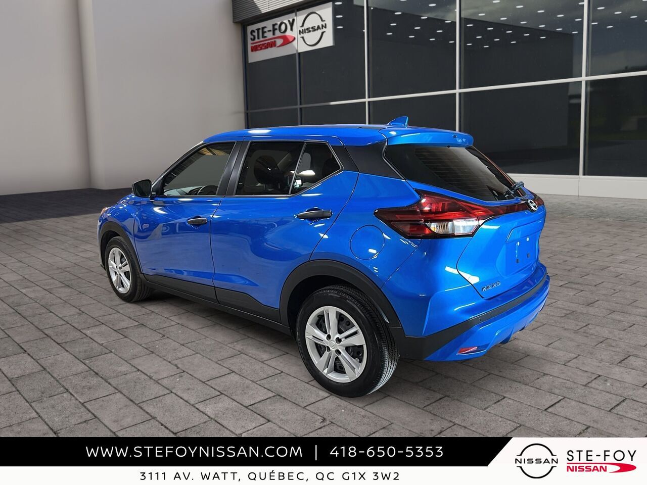 2024 Nissan Kicks S Blue Ste-Foy - photo #3