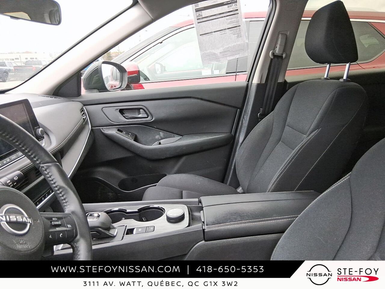 2024 Nissan ROGUE S TRACTION INTEGRALE Black Ste-Foy - photo #2