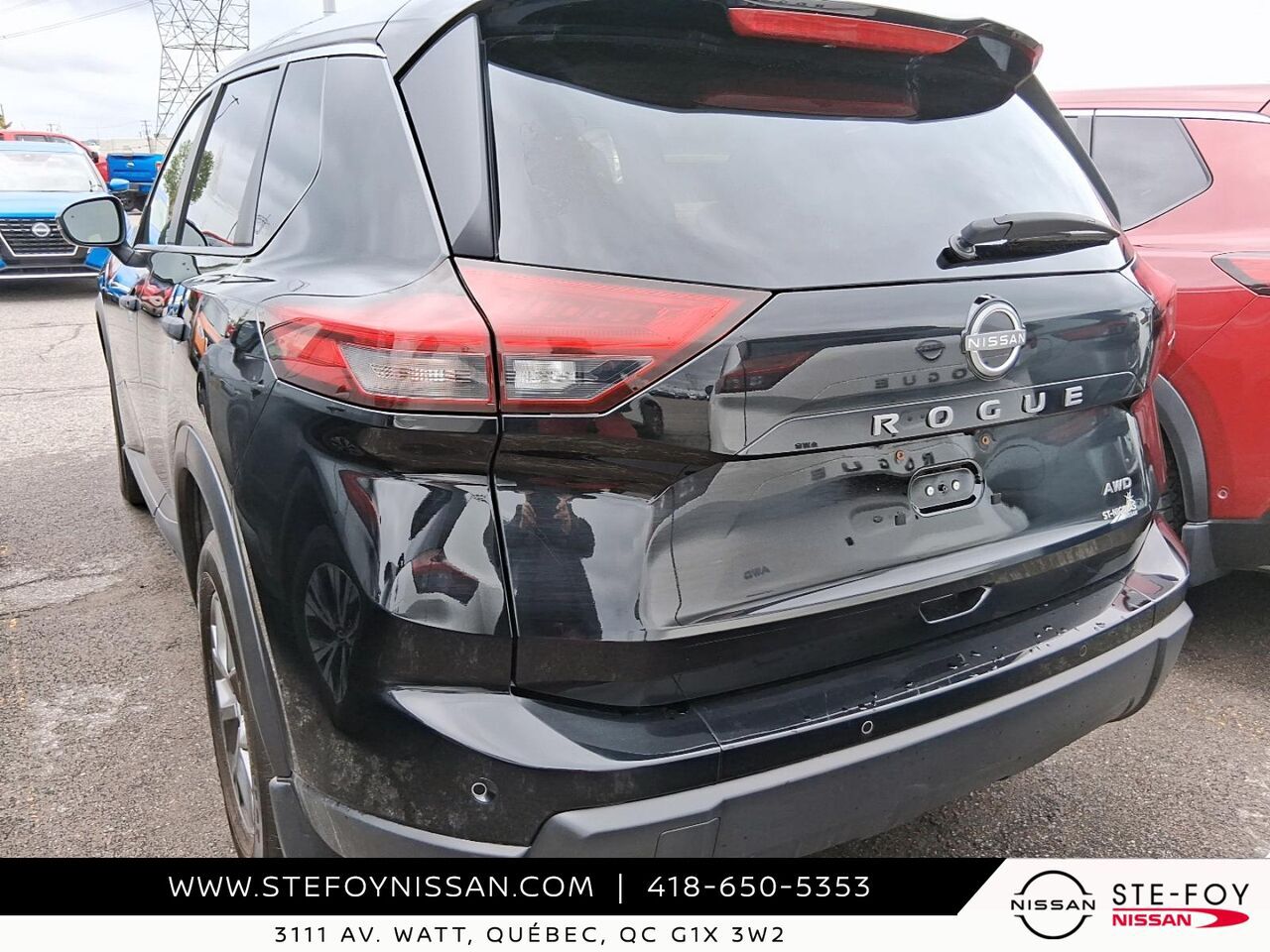 2024 Nissan ROGUE S TRACTION INTEGRALE Black Ste-Foy - photo #3