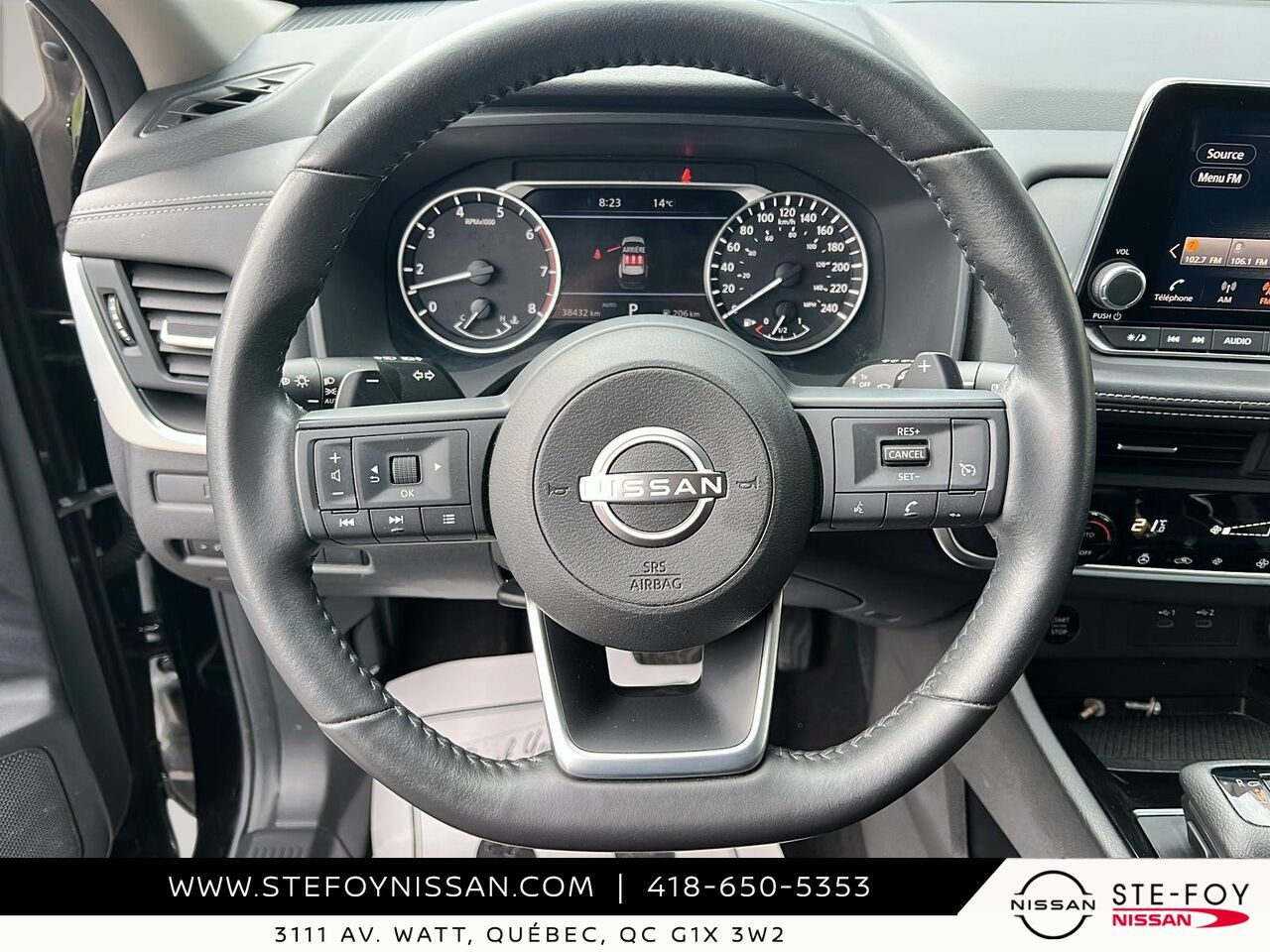 2024 Nissan ROGUE S TRACTION INTEGRALE Black Ste-Foy - photo #10