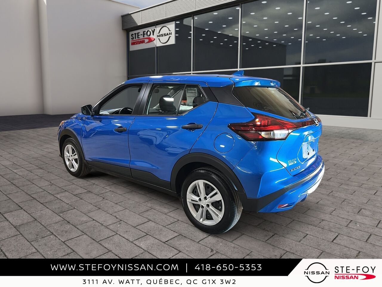2024 Nissan Kicks S Blue Ste-Foy - photo #3