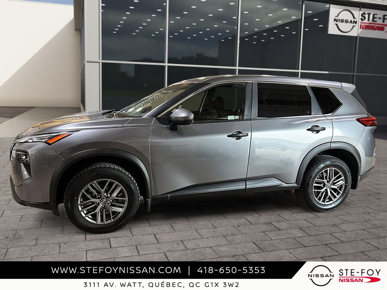 2024 Nissan ROGUE S TRACTION INTEGRALE Grey Ste-Foy - photo #4
