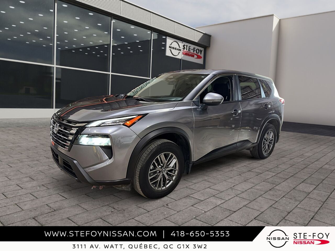 2024 Nissan ROGUE S TRACTION INTEGRALE Grey Ste-Foy - photo #0