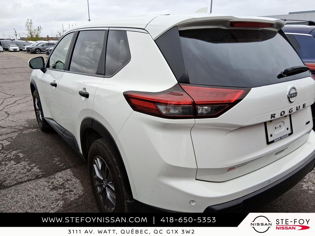 2024 Nissan ROGUE S TRACTION INTEGRALE White Ste-Foy - photo #1
