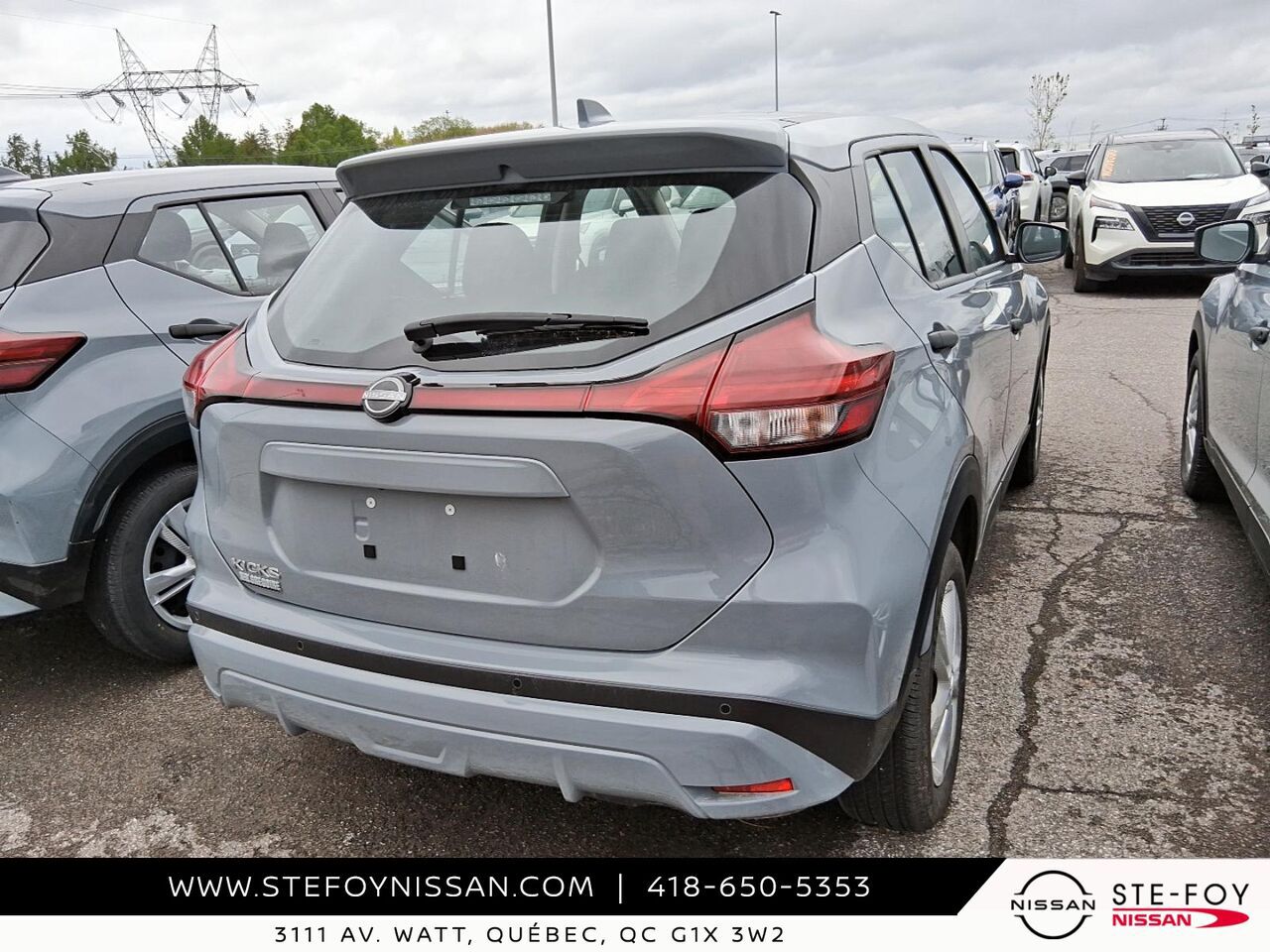 2024 Nissan Kicks S TA Grey Ste-Foy - photo #1