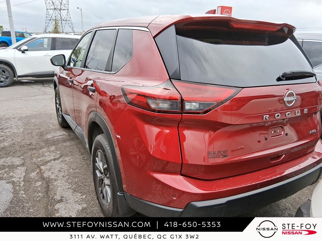 2024 Nissan ROGUE S TRACTION INTEGRALE Red Ste-Foy - photo #1
